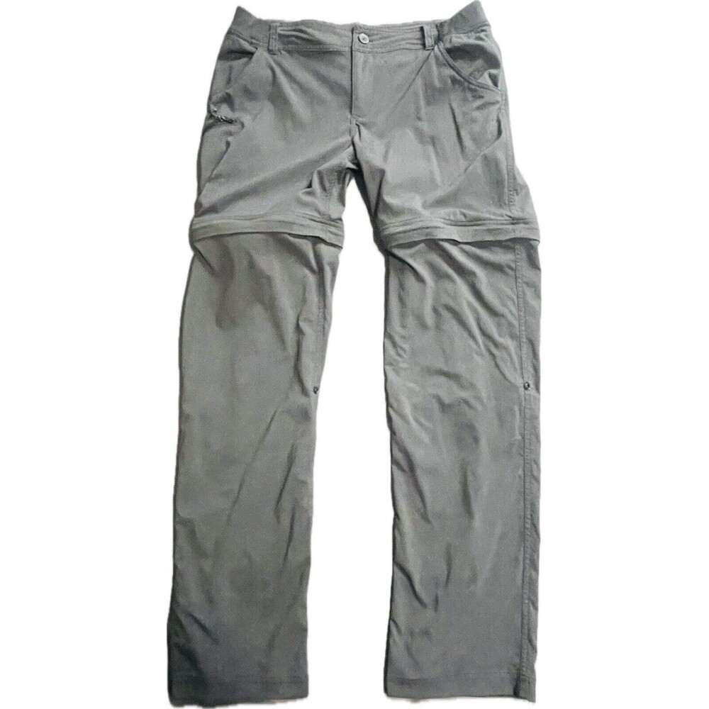Bass Pro World Wide Sportsman Convertible Pants Fishing Black Women’s Size 10